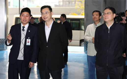 Guohui Wen, the Vice Governor of the Guangdong Provincial Government and the Mayor of Guangzhou, Investigated the Research Institute of Greatoo(Guangzhou)
