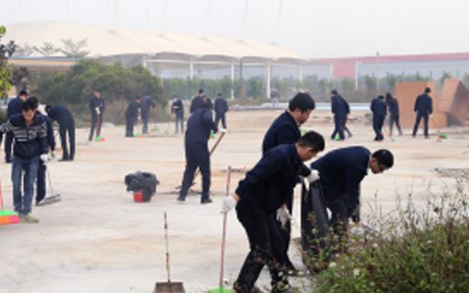 One March Day of Learning from Leifeng Together Building a Clean Homeland