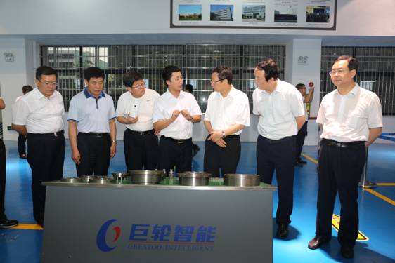 Xue Zhanhai, the Deputy Secretary of the Municipal Party Committee of Yan’an, Shanxi Province, Visited Greatoo (Guangzhou) Research Institute