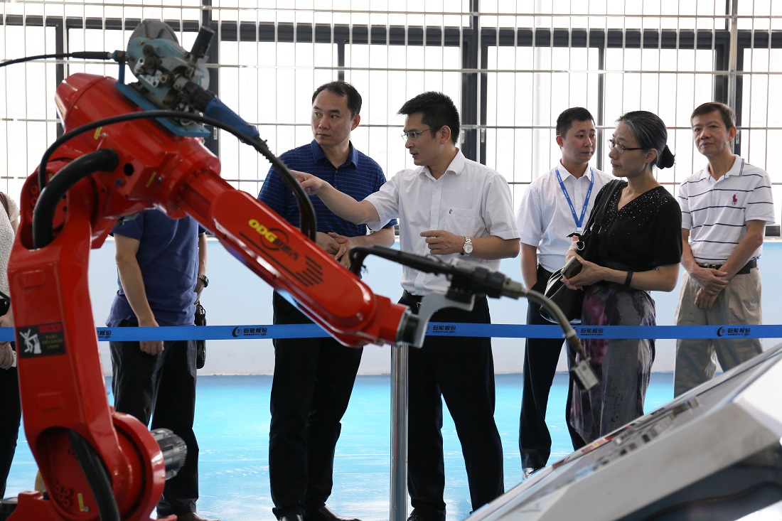 Guangzhou City Industrial and Commercial Commission Chief Engineer Hu Zhigang visitedthe Greatoo (Guangzhou) Robot and Intelligent Manufacturing Co., Ltd.