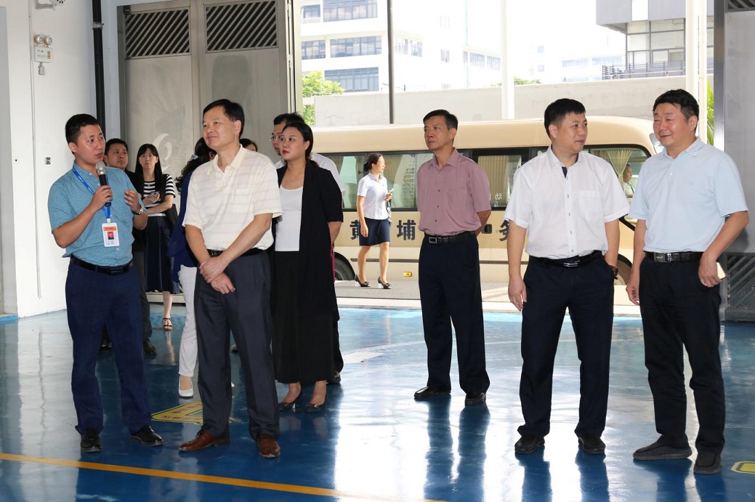 Commissioner Duan Yichun of Ministry of Land and Resources Visited the Greatoo (Guangzhou) Robot Research Institute