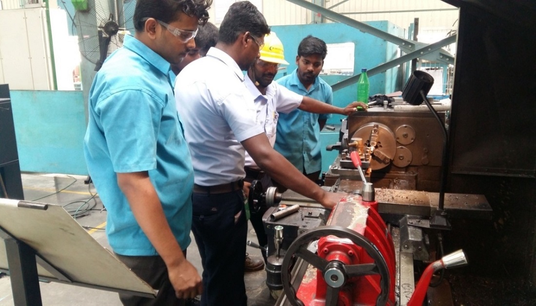 Establish Maintenance Awareness and Strengthen Equipment Management – A Training Activity of Equipment Maintenance was Held by India Subsidiary